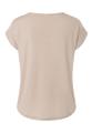 Shirt mit Satinfront sand Beige 34