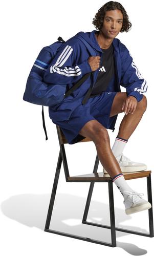 ADIDAS Herren Kapuzensweat Essentials 3-Streifen French Terry XXL in Blau