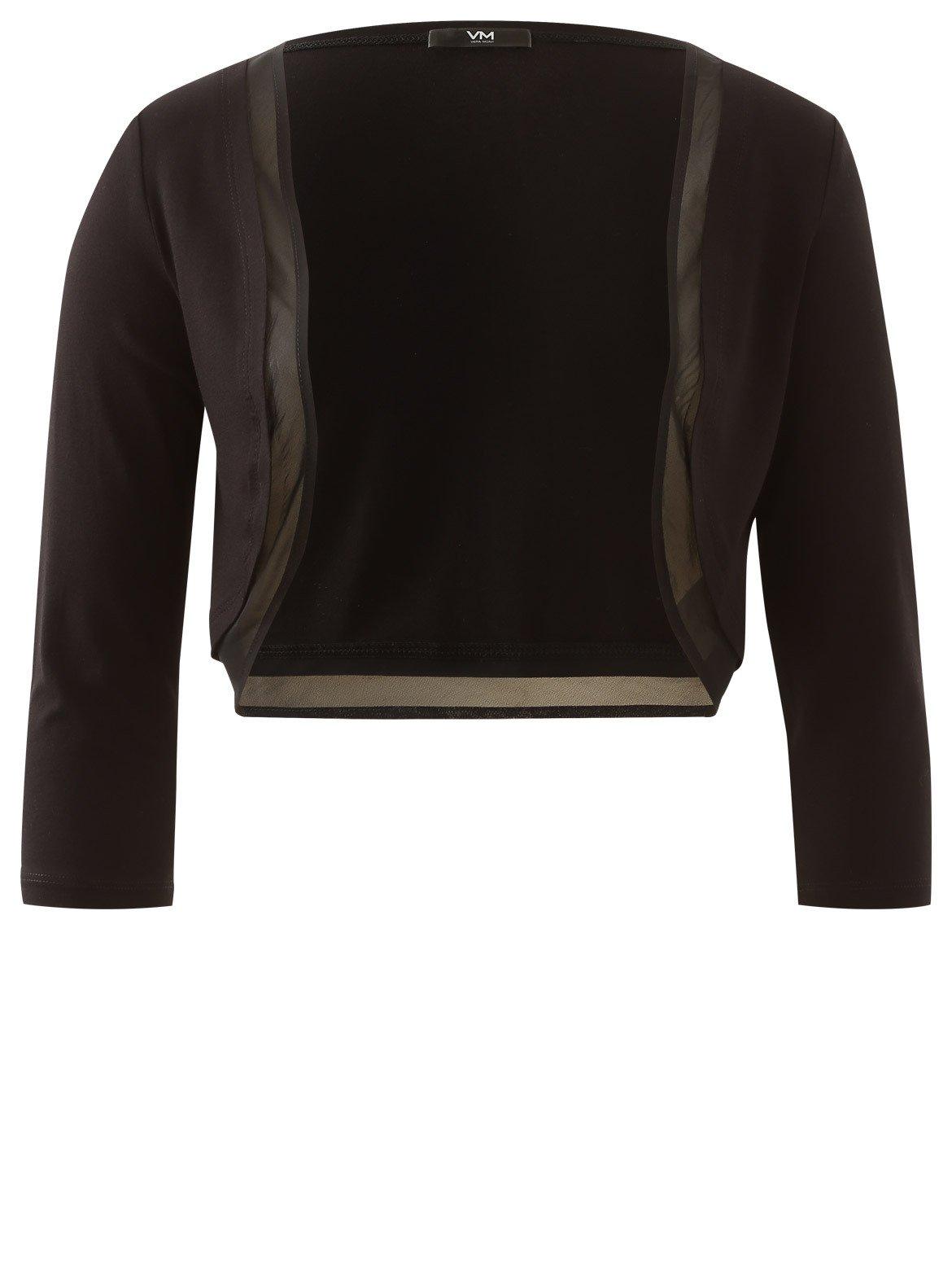 Bolero-Jacke 42 Figurbetont - Schwarz