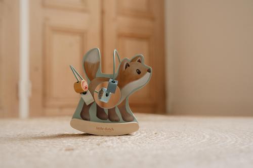 Holz-Motorikspirale Rocking Fox "Forest Friends"