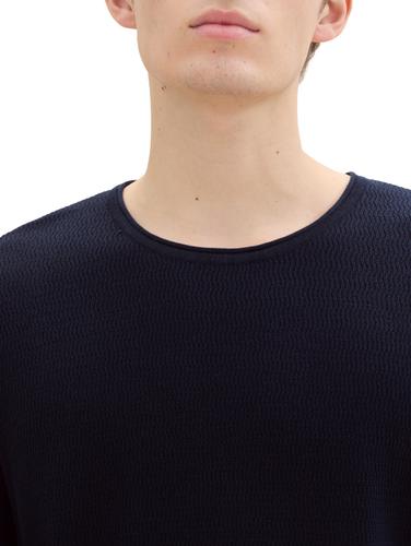 Strickpullover aus Baumwolle L Regular Fit - Sky Captain Blue