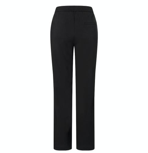 MAC JEANS - CHIARA, Floating crepe Schwarz 36/32