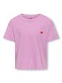KOGMAIKEN LIFE CROPHEART SS TOP JRS NOOS 134/140 Verkürzt - African Violet