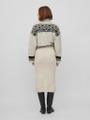 VIMELIA HW NEW PENCIL KNIT SKIRT XS - Super Light Natural Melan
