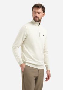 Pullover SU Collar Half Zip 2 Coloured Melange XL Regular Fit - Kit Melange