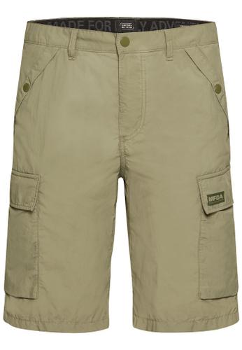 Cargo Shorts Regular Fit Grün 31IN