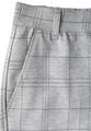 Karierte Chino 40/30 - Heather Grey Mel.