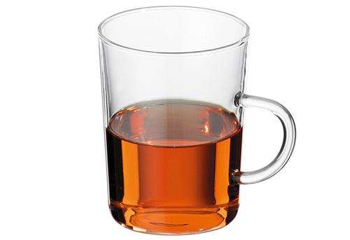 Teeglas mit Henkel konisch 200 ml 6er Rähmchen