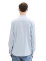 Hemd mit Brusttasche XXL Regular Fit - Light Metal Blue