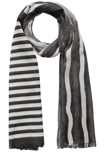 Strukturschal One size - Black