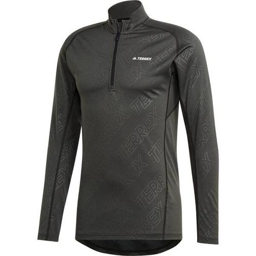 adidas TERREX Herren TRACEROCKER 1/2 ZIP LONGSLEEVE M in Grau