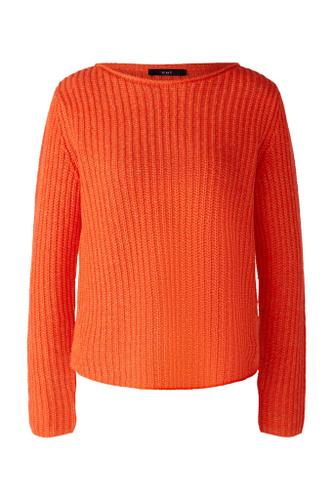 NAOLIN Pullover Baumwollmischung Orange 46