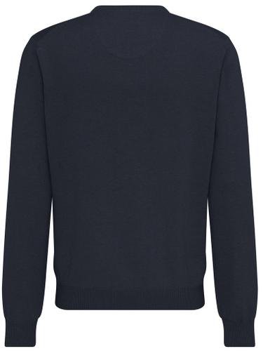 V-Neck Blau XXL