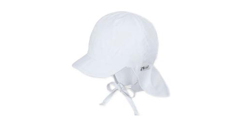 Baby Sonnenhut mit UV-Schutz weiß Gr. 45