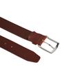 TOMMY HILFIGER Ledergürtel NEW DENTON BELT - Orange / 95