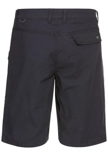 Cargo Shorts mit Ripstop-Kontrast Blau 35IN