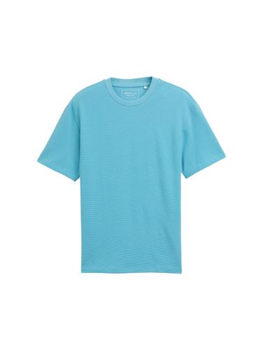 Relaxed Fit T-Shirt aus Baumwolle L Relaxed Fit - Dusty Blue