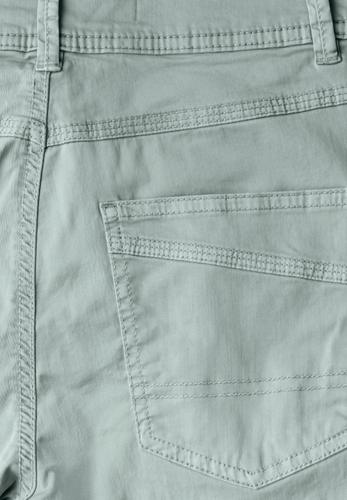 Hose im Casual Fit 27/7/8 Hosen - Cool Salvia Green