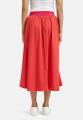Midiskirt w elastic waistband Rot 34