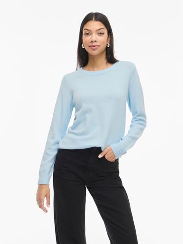 VIRIL O-NECK L/S  KNIT TOP - NOOS S Normal geschnitten - Nantucket Breeze
