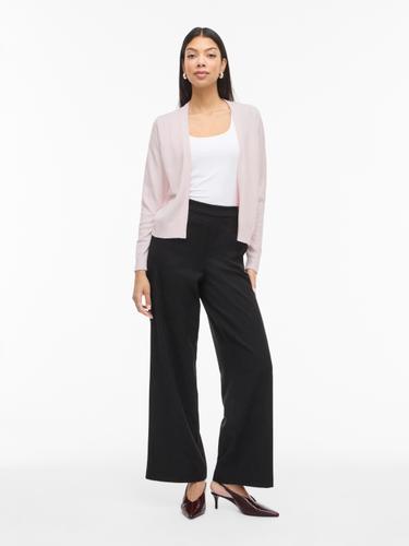 VIRIL SHORT L/S KNIT CARDIGAN-NOOS S Normal geschnitten - Cherry Blossom