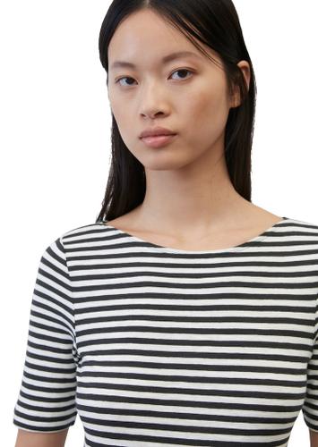 Gestreiftes T-Shirt slim XXL Slim Fit - Multi/black