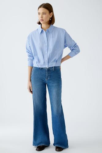 Bluse Blau 34
