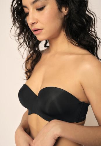 Skiny Damen Bandeau BH Micro Essentials Schwarz 70 A
