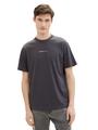 T-Shirt mit Bio-Baumwolle M Relaxed Fit - Coal Grey