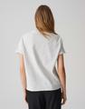OPUS T-Shirt »Serz« mit kleiner Herz-Stickerei - Grau / 38