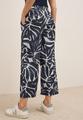 Gemusterte Wide Leg Hose L/7/8 Hosen - Urban Dark Blue