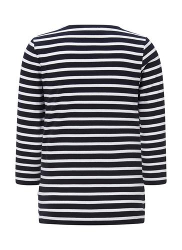 Longsleeve Rundhals 3/4 Arm 36 Slim Fit - Navy