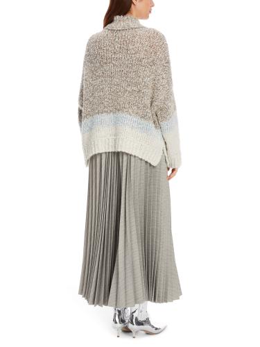 Oversized Sweater Knitted in Germany 38 - Smoke