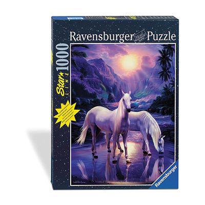 Ravensburger Puzzle - Lassen: Friedlicher Abend, 1000 Teile Puzzle