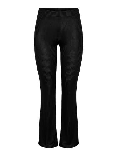 PCTOPPY MW FLARED PANT JRS NOOS XL Normal geschnitten - Black