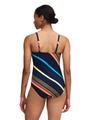 IDENTITY Covering underwired swimsuit (classical) 75 E - Colorful Stripes