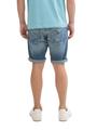 TTPIERS SLIM Jeans Shorts mit Stretch XXL Slim Fit - Mid Stone Blue Grey Denim