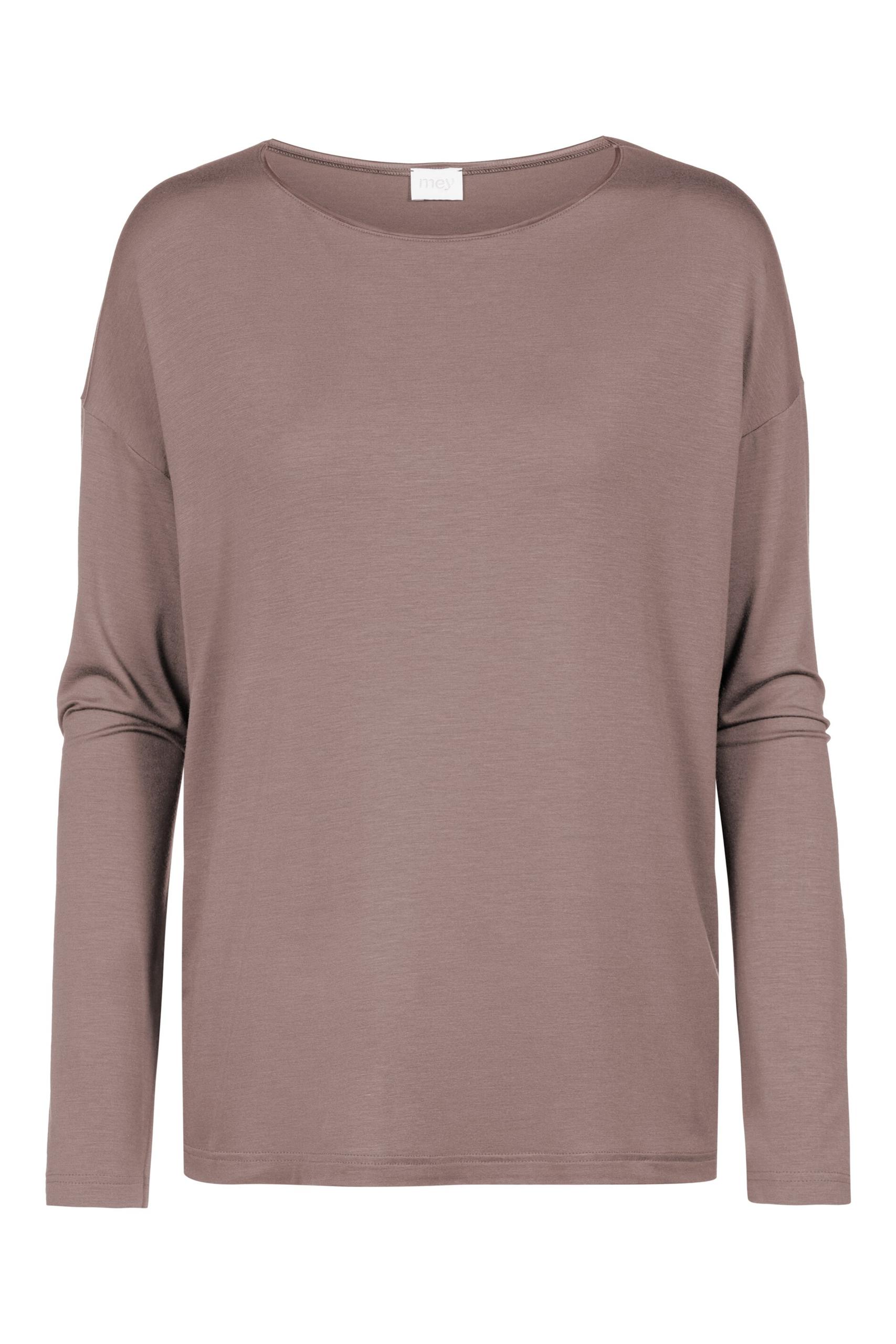 T-Shirt langarm L - Milk`n Coffee