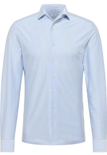 Hemd Jersey Langarm 38/Langarm - 67cm SLIM FIT - Blau