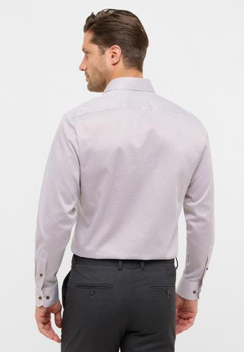 Hemd Satingewebe Langarm 46/Langarm - 65cm MODERN FIT - Braun