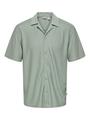 ONSKARI RLX RESORT SS PLIZZE SHIRT NOOS L Locker geschnitten - Iceberg Green