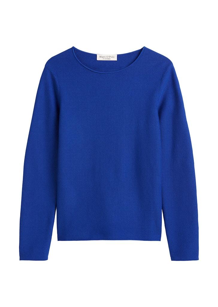Strickpullover slim Blau XL