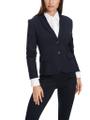 Leichter Blazer aus feinem Jersey Blau 44