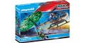 Playmobil® Konstruktions-Spielset »Polizei-Hubschrauber: Fallschirm-Verfolgung (70569), City Action«, Made in Germany