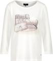 Shirt mit Taschen-Print 38 - Off-white