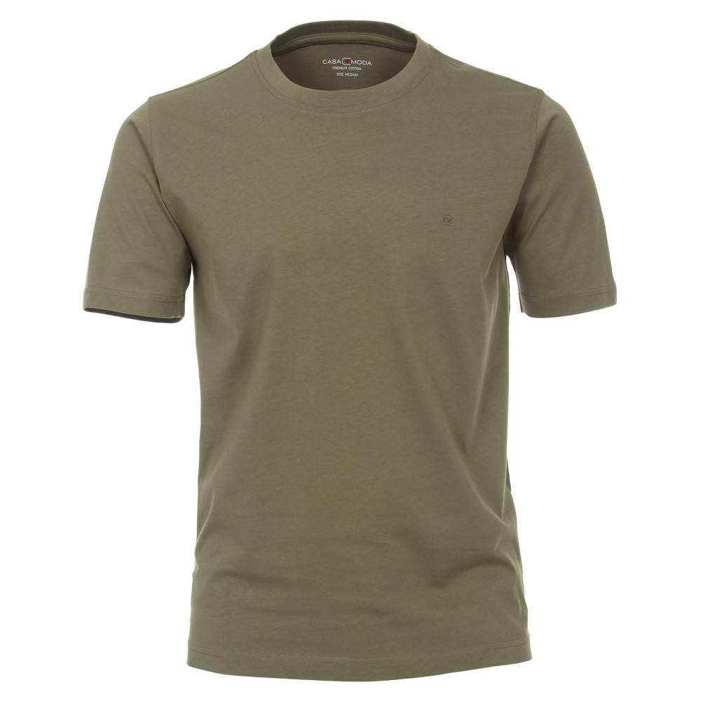 T-Shirt uni 004200 XXL Basic Circular Knit - Grün