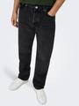 ONSEDGE STRAIGHT BLACK 6985 TAI DNM NOOS 32/32 Gerade geschnitten - Black Denim
