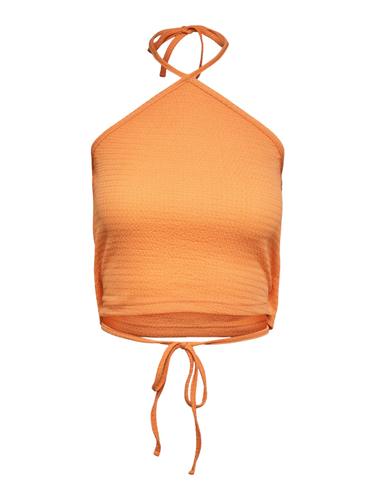 PCKUPA CROPPED TOP M Enger Schnitt - Papaya