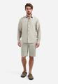 Short Chino With Linen M Regular Fit - Taupe