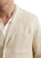 Overshirt im Blazer-Stil L Relaxed Fit - Gray Silk